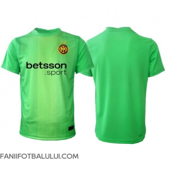 Inter Milan Portarii Tricou Fotbal Replică 2025-26 Barbati Treilea